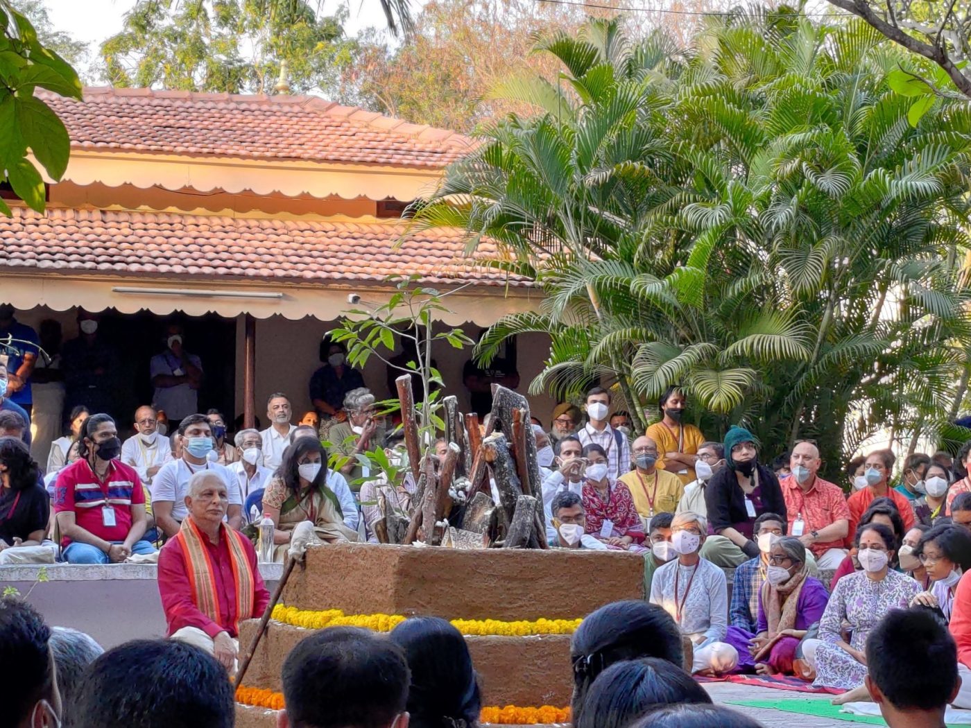 A gathering at The Satsang Foundation, Madanapalle