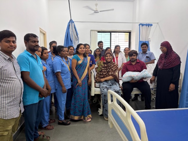 Program for gifting saplings to newborns